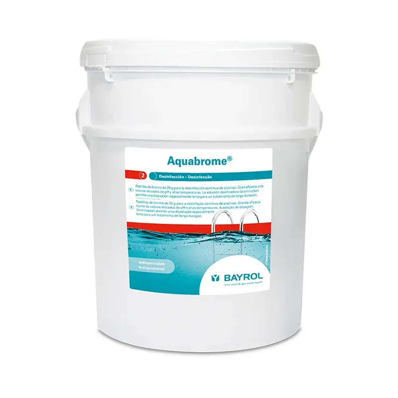 Bromo en Tabletas 20gr Aquabrome Bayrol 20 Kg