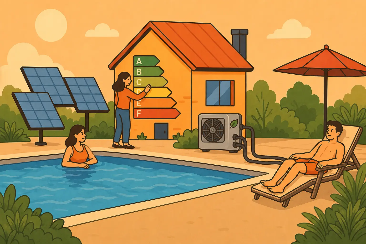 Consumo energético de la piscina: cómo reducirlo sin renunciar a un agua limpia y un baño perfecto