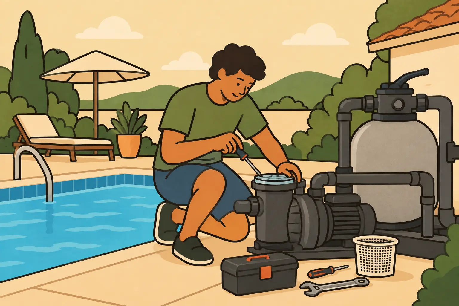 Problemas de la depuradora de la piscina: causas, soluciones y cómo recuperar la filtración
