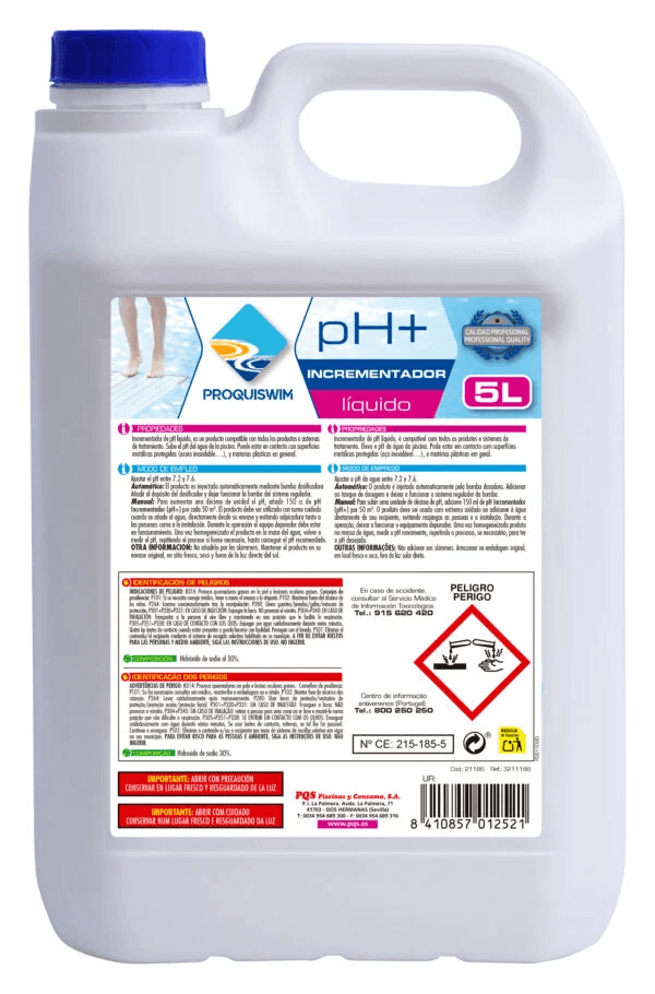 PROQUISWIM PH Plus 5l