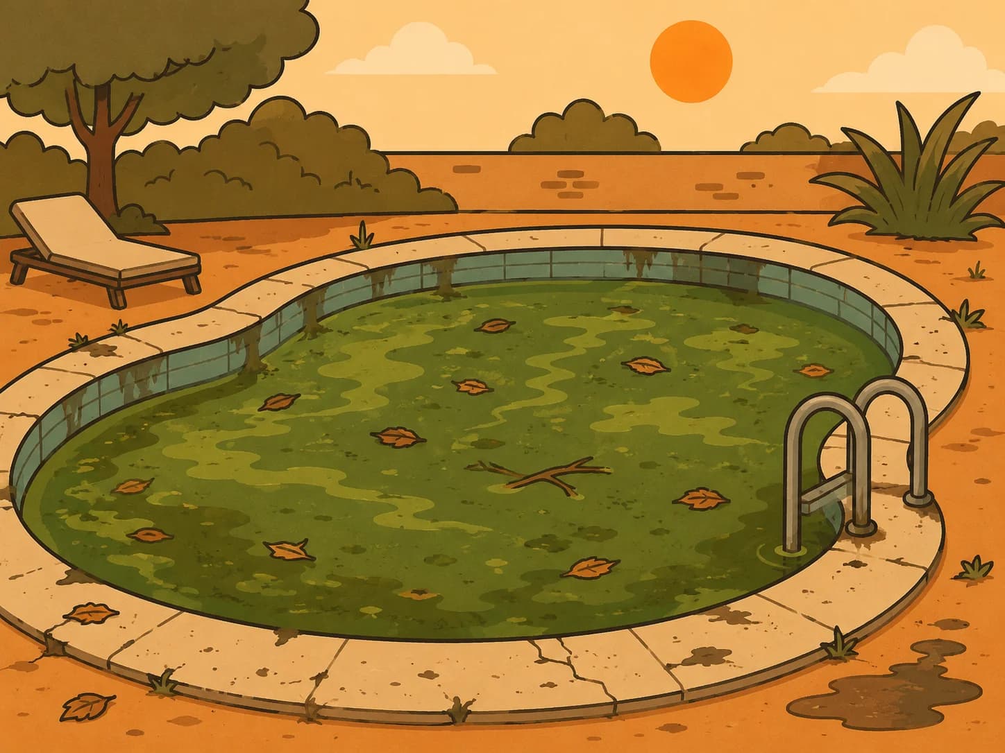 Problemas del agua de la piscina: cómo quitar el agua verde y aclarar el agua turbia paso a paso